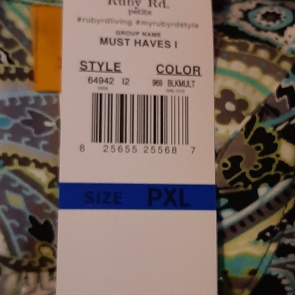 Ruby Rd petite blouse - Picture 4 of 6